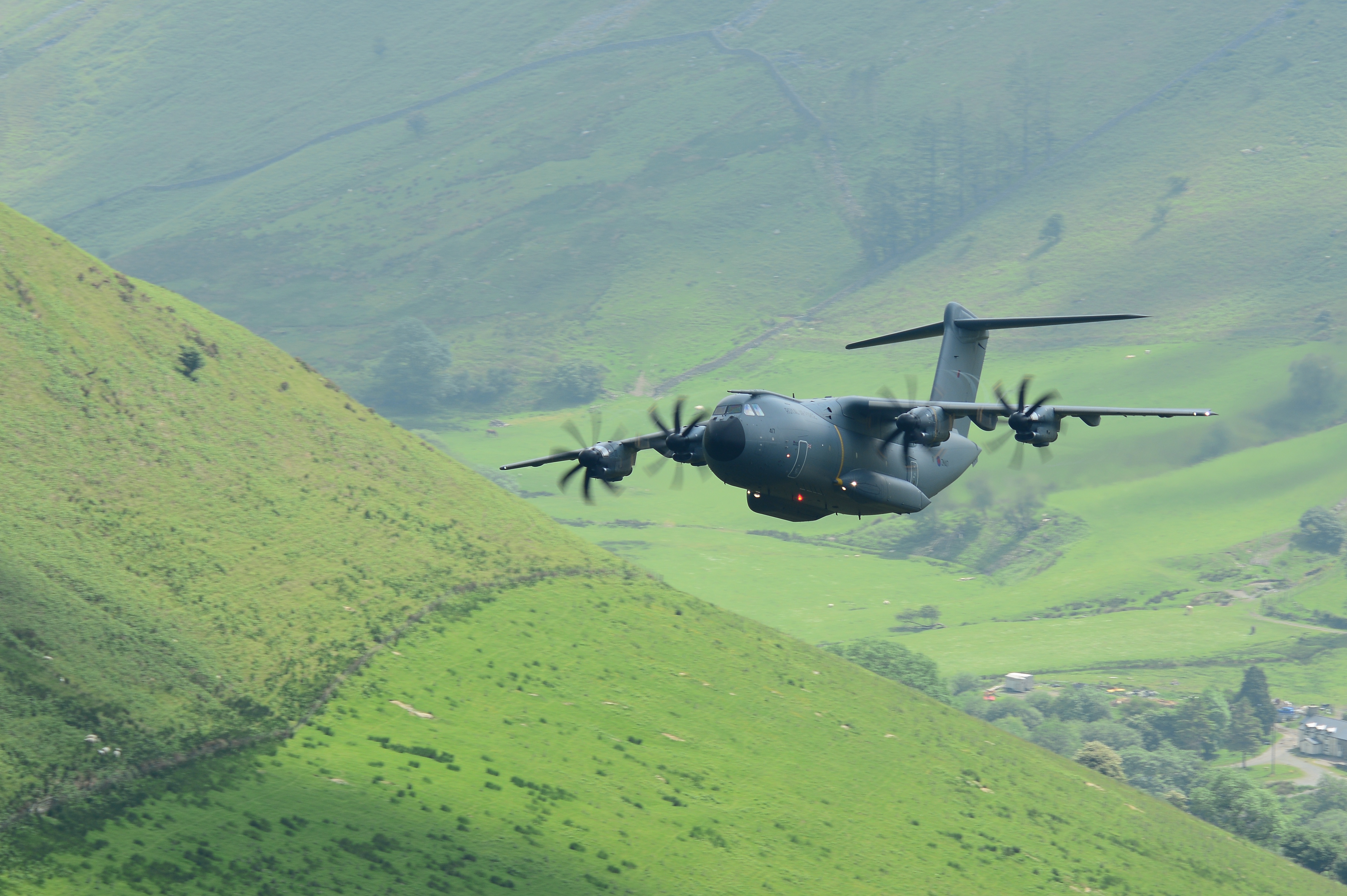 RAF Brize Norton Plane Spotting Airbus A400M