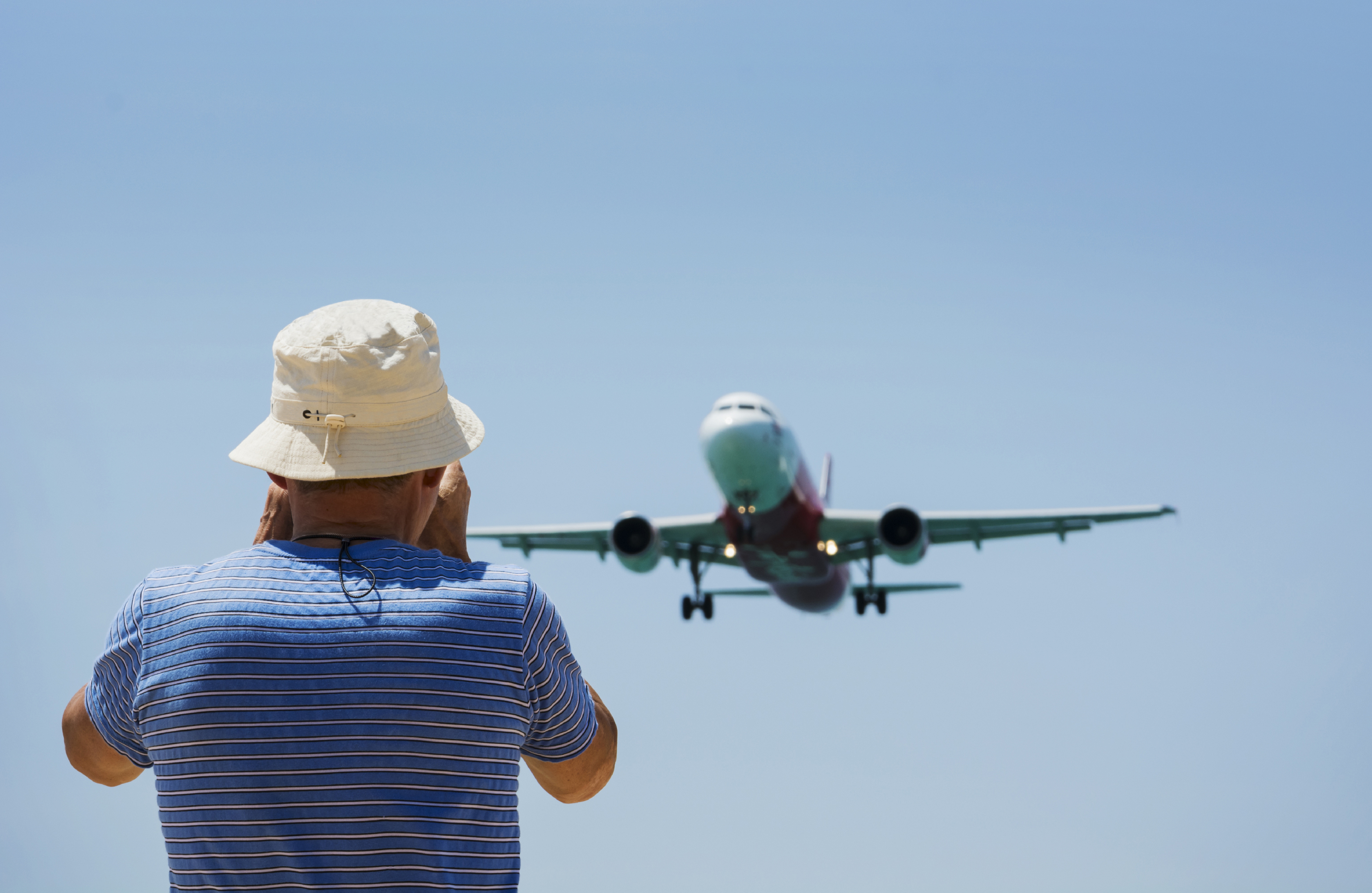 Person Plane Spotting