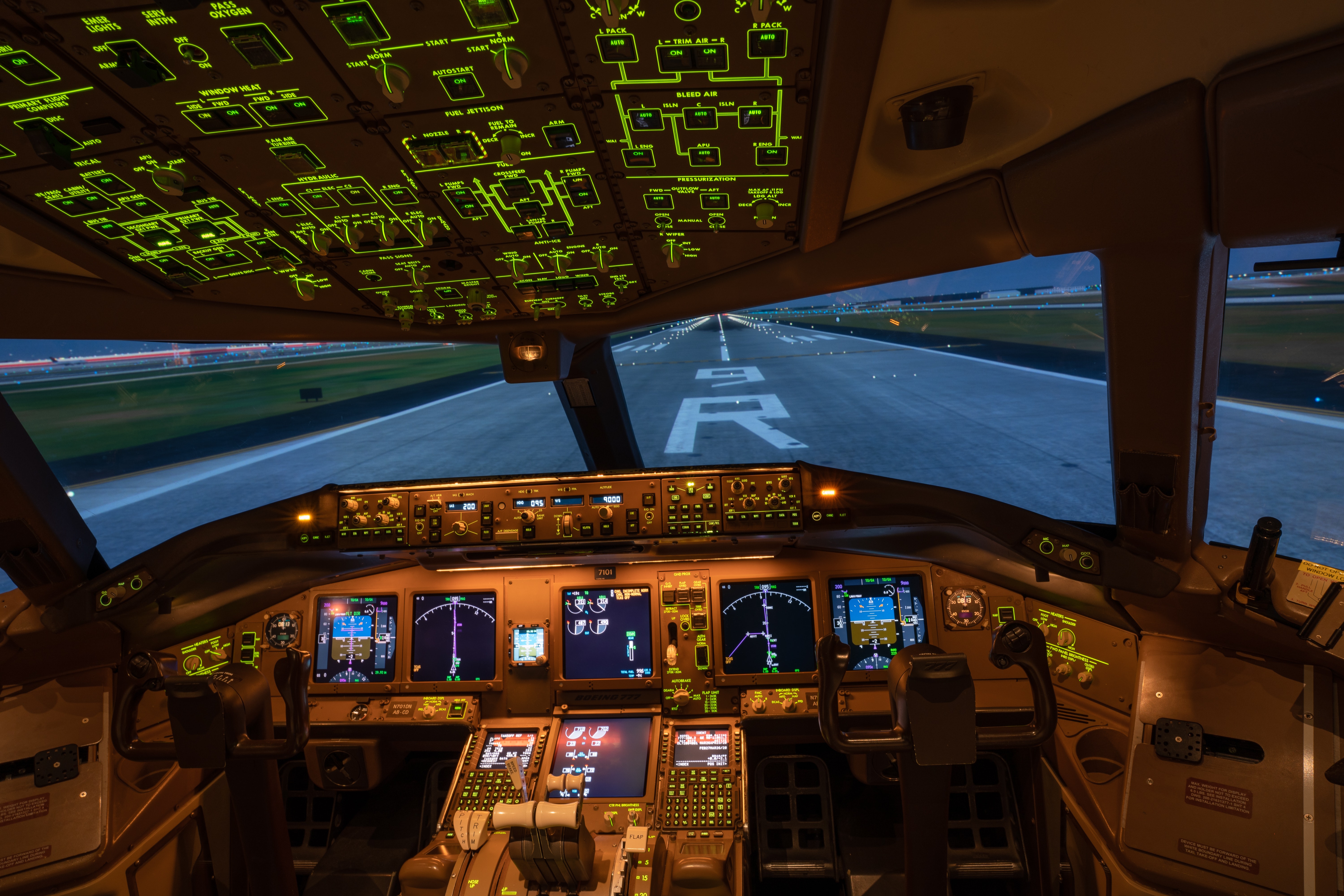 Aeroplane Cockpit